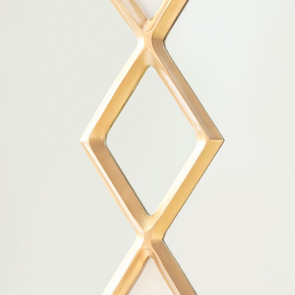 Overlapping Diamonds Mirror West Elm Australia